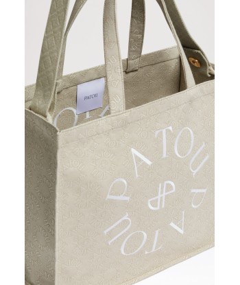 Tote Patou in jacquard di cotone bio une grave pollution 