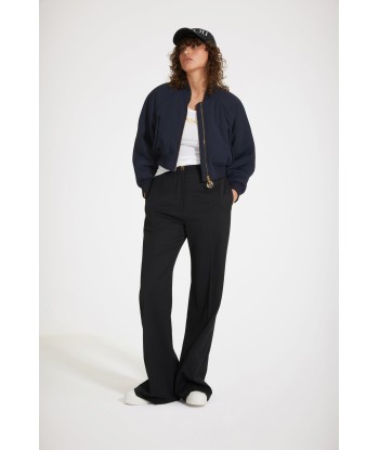 Pantalone iconico in lana vergine soldes