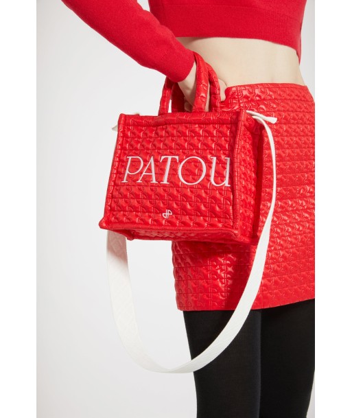 Tote Patou piccola in nylon trapuntato sostenibile Voir les baskets