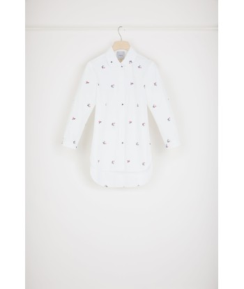 Camicia baby ricamata in cotone bio prix pour 