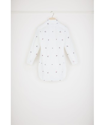 Camicia baby ricamata in cotone bio prix pour 