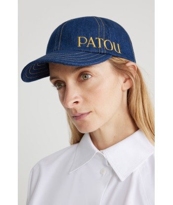 Cappellino Patou in denim di cotone bio prix