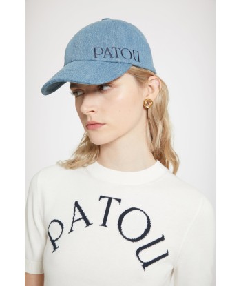 Cappellino Patou in denim di cotone bio store