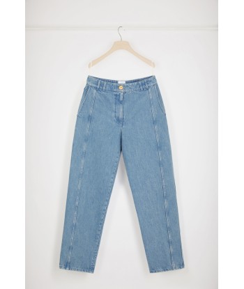 Pantalone cargo in denim bio ouvre sa boutique