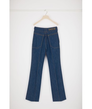 Pantalone svasato in denim bio plus qu'un jeu 