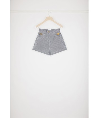 Pantaloncino mini in denim stampato chez Cornerstreet bien 