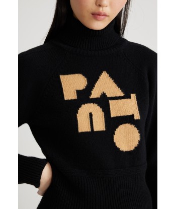 Maglione Patou Art Déco in misto lana e cachemire ecosostenibile france