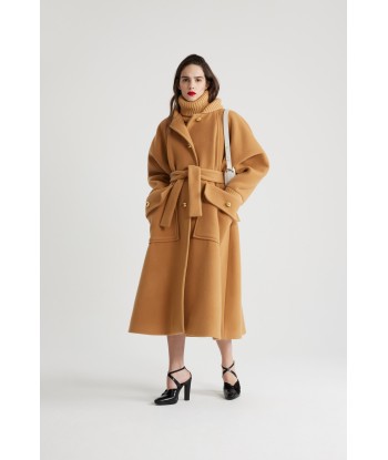 Cappotto oversize in lana e cachemire offre 