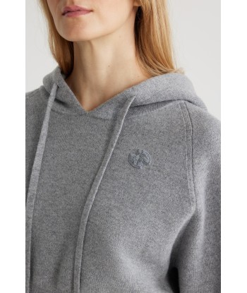 Hoodie in misto lana e cachemire ecosostenibile 50% de réduction en Octobre 2024