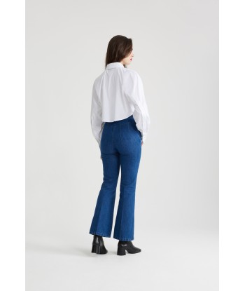 Pantalone flare in denim bio des créatures d'habitude