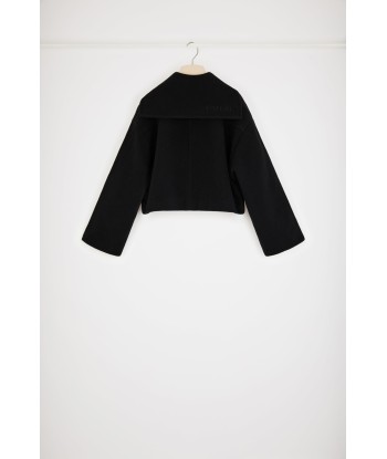 Cappotto corto in lana double face shop