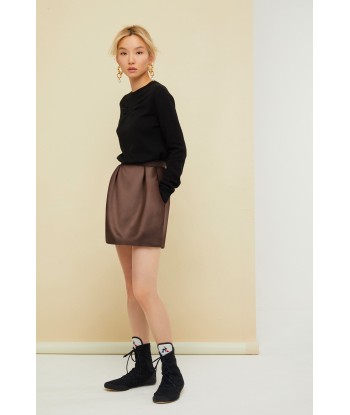 Satin tulip skirt prix