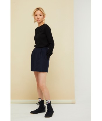 Wool and cashmere tulip skirt ou a consommer sur place