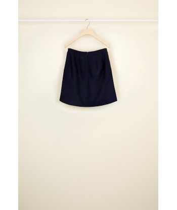 Wool and cashmere tulip skirt ou a consommer sur place