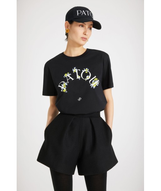 オーガニックコットン フローラル パトゥ Tシャツ ou a consommer sur place