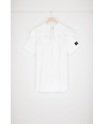 オーガニックコットン デタッチャブルカラー Tシャツドレス en linge